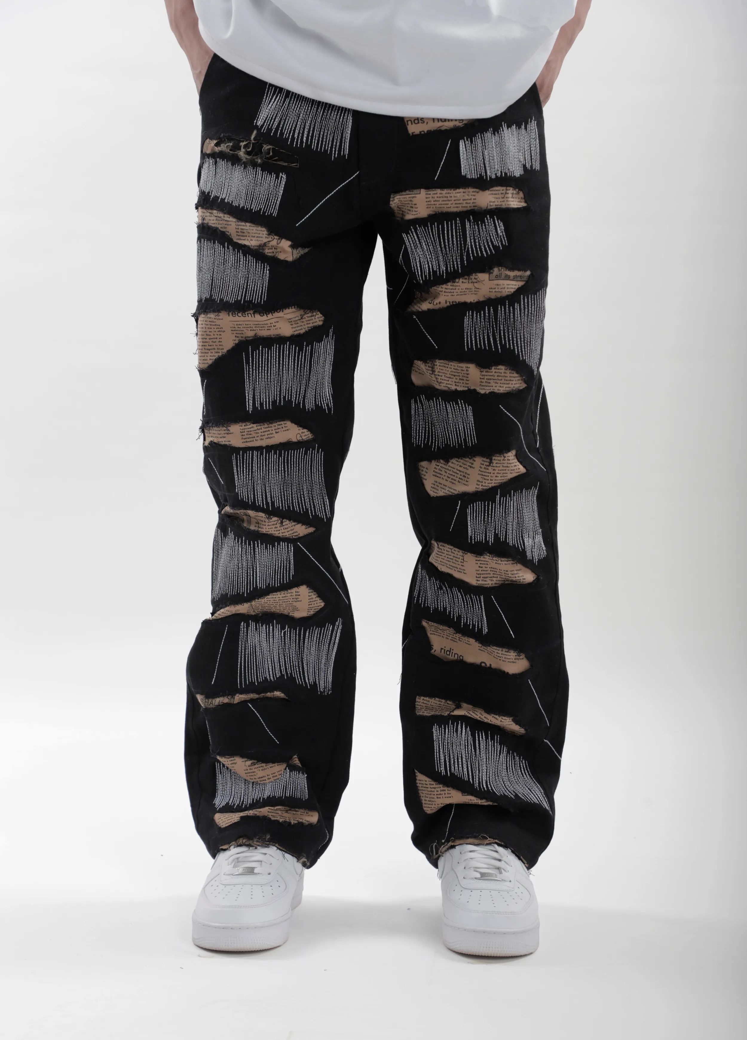 Black Ripped Jeans