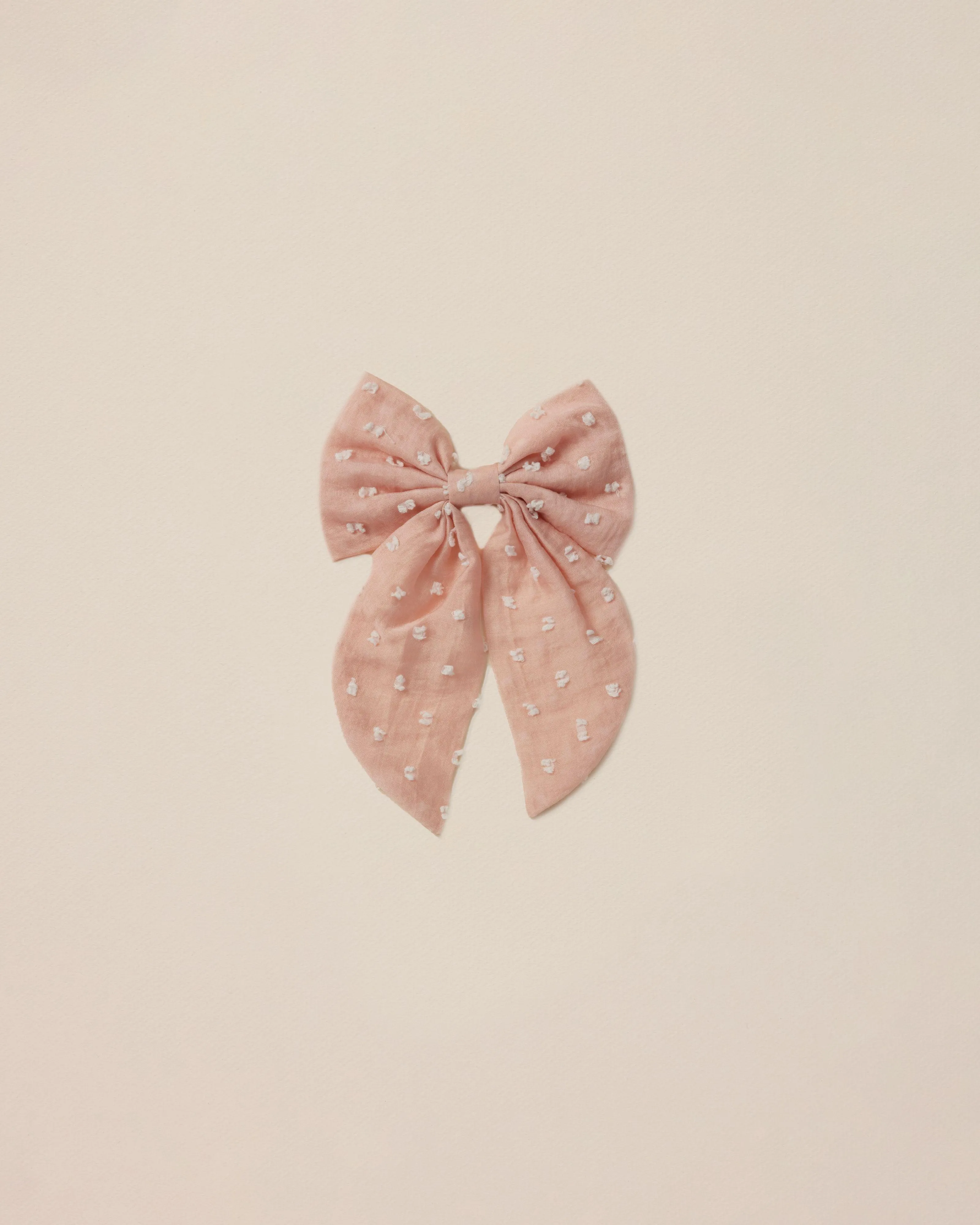 Hair Clip | Oversized Bow- Rose | Noralee