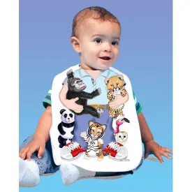 JUST ADD A KID Bib Zoo One-Size - 0 to 12 Months