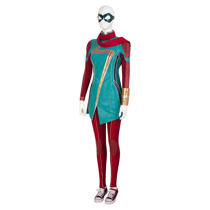 Ms.Marvel 2021 New Kamala Khan Cosplay Costumes Halloween Outfit