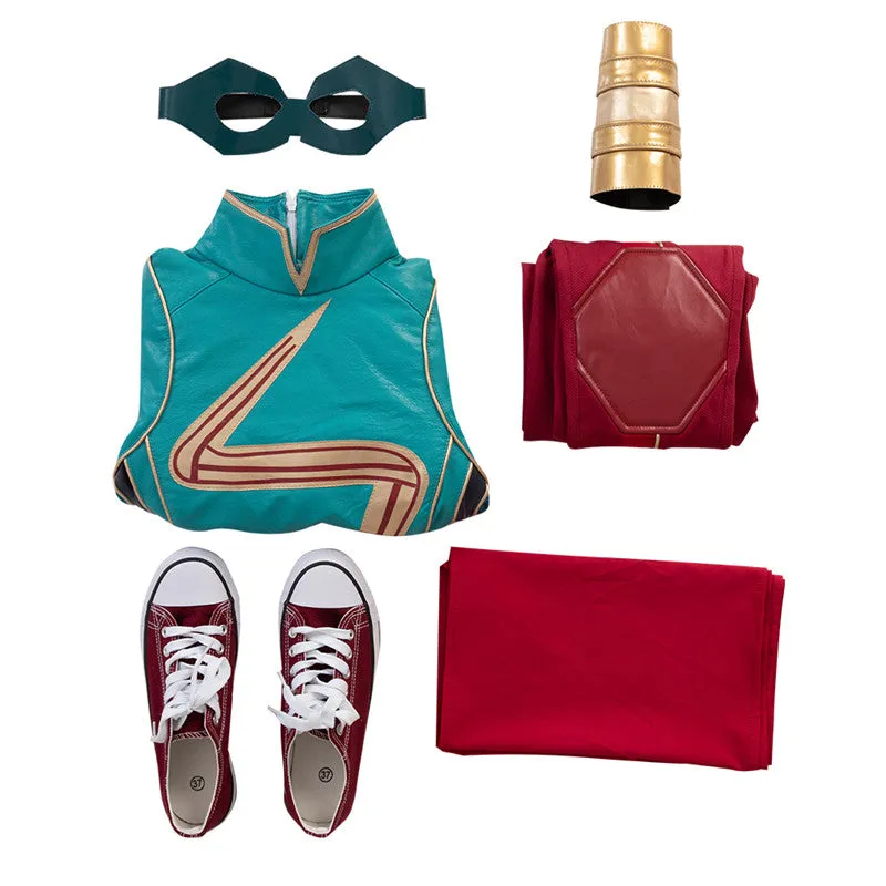 Ms.Marvel 2021 New Kamala Khan Cosplay Costumes Halloween Outfit