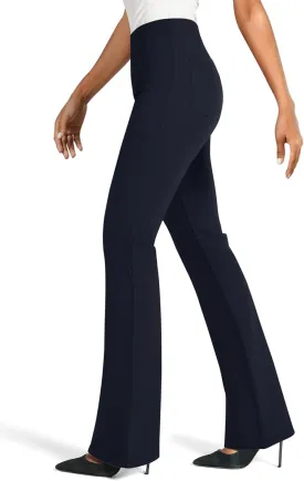 NIMIN Womens Dress Work Pants High Waisted Flare Casual Slacks Stretchy Boot Cut Yoga Trousers with Pockets 2025