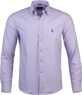U.S. Polo Assn. Regular Fit Long Sleeve Button Down Dress Shirts for Men Wrinkle Free Long Sleeve Shirt Mens Formal Stretch