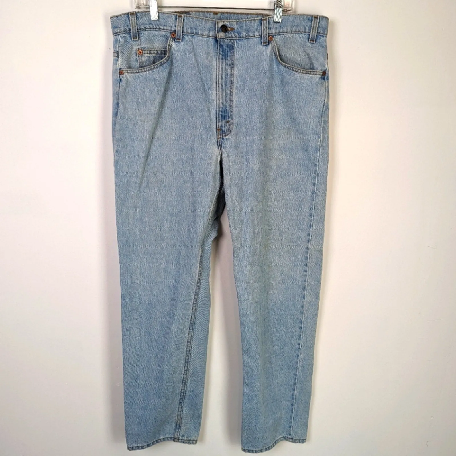 Vintage Levi's 505 Orange Tab Straight Leg Jeans 40 x 32