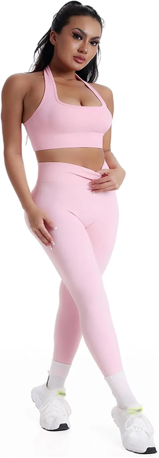 Wobbly Leggings, High Waisted Butt Lifting Side Pocket Shaping Training Leggings, High Waisted Pants